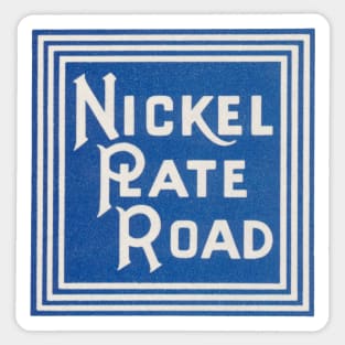1940s Nickel Plate Road Railroad Sticker